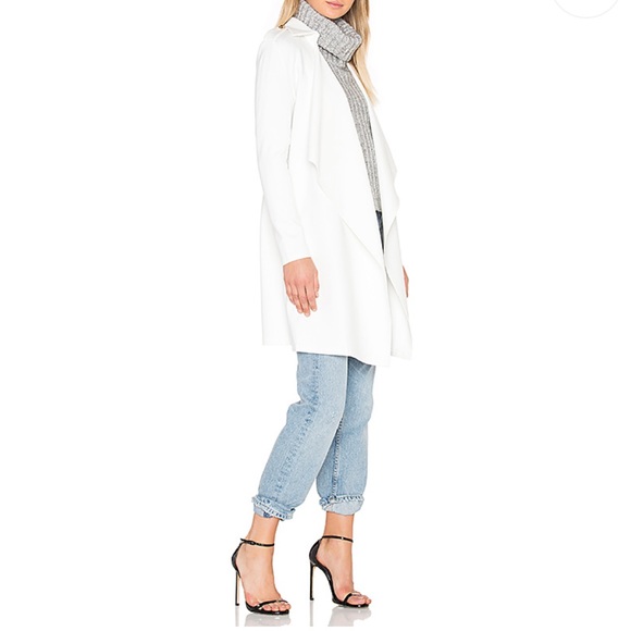 Elliatt Essence Trench Coat Jacket White Revolve - Picture 3 of 5